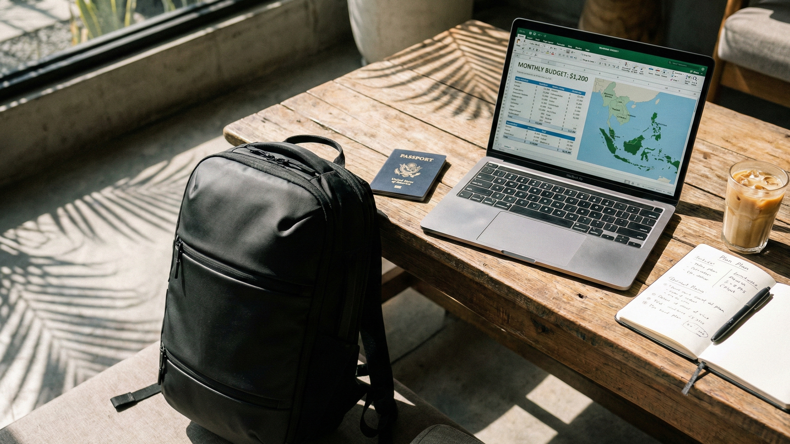 How to Live on $1,200/Month Without Sacrificing Comfort (The Carry-On Protocol)