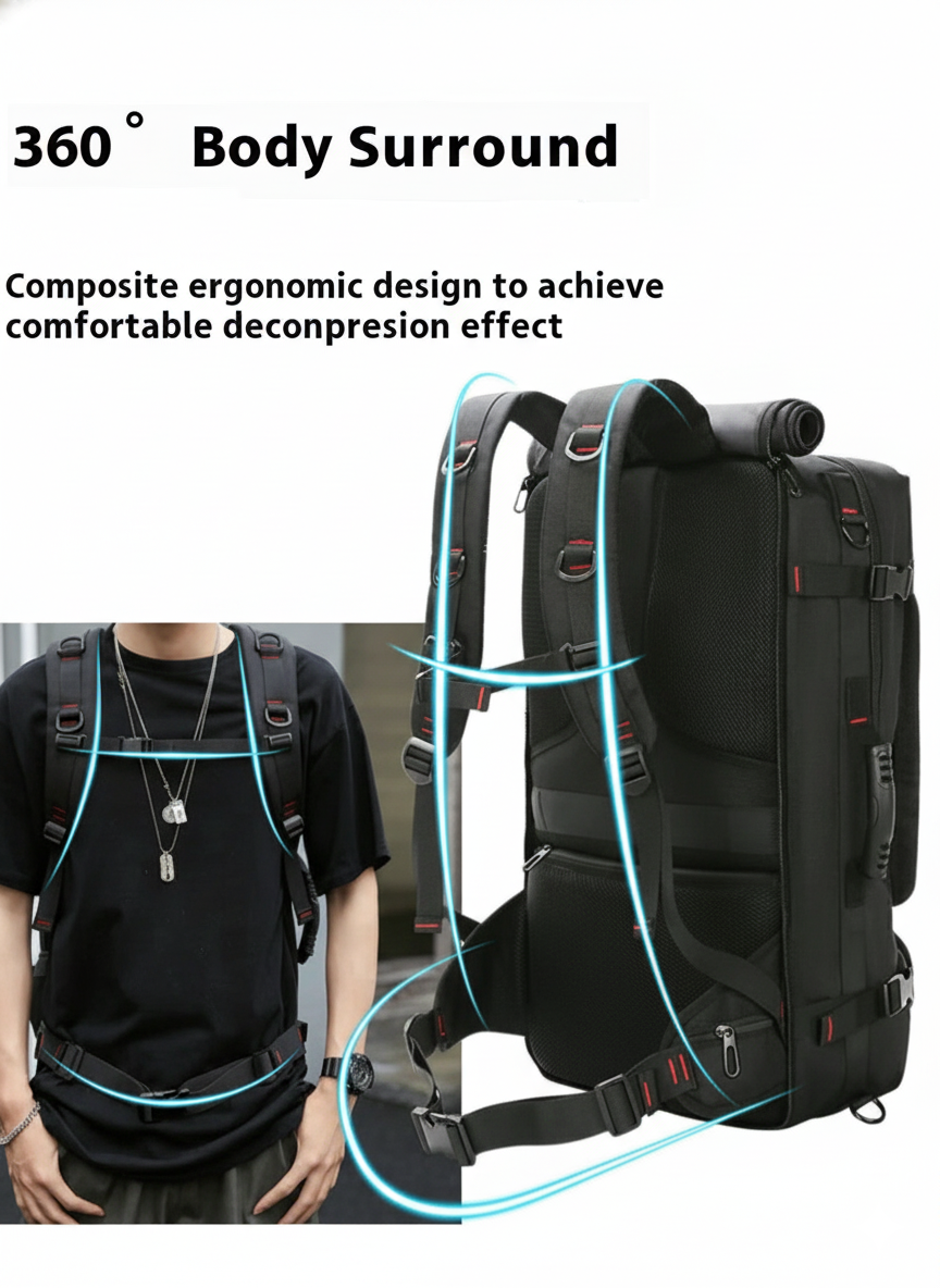 The Operator: 50L Hybrid Travel System