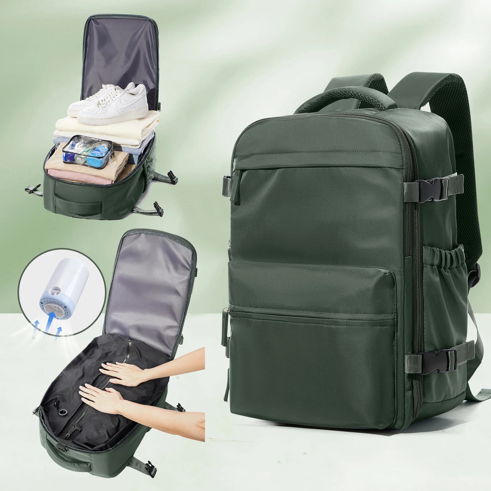 Yond™ AirPack - Pack more in less space