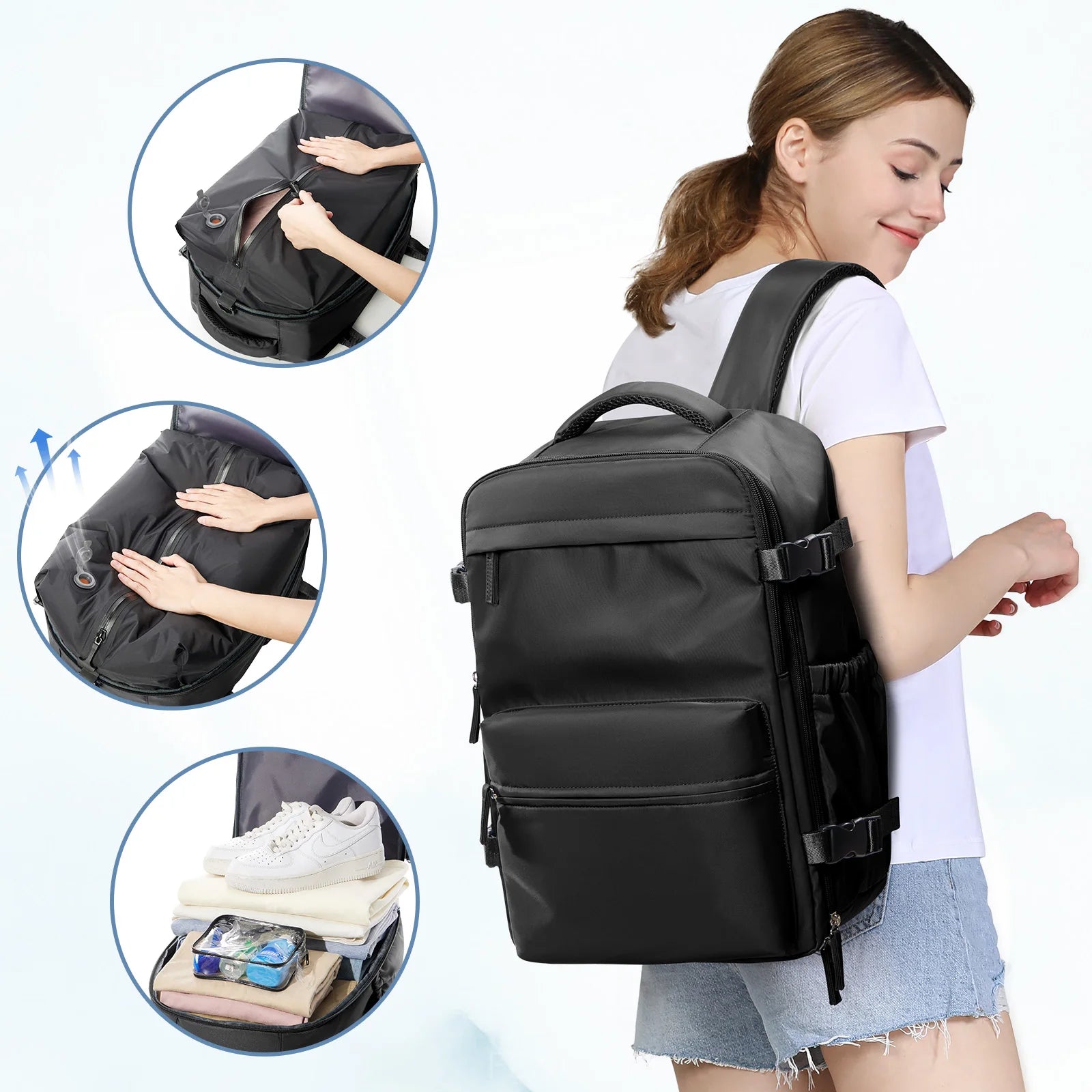 Yond™ AirPack - Pack more in less space