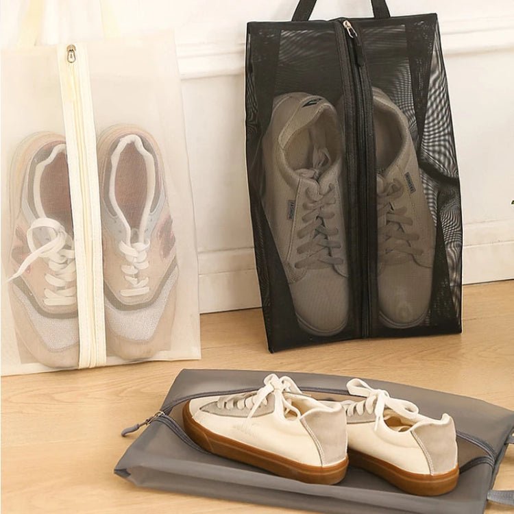 The Clarity Cube: Structured AirMesh Footwear Organizer - Yond - 