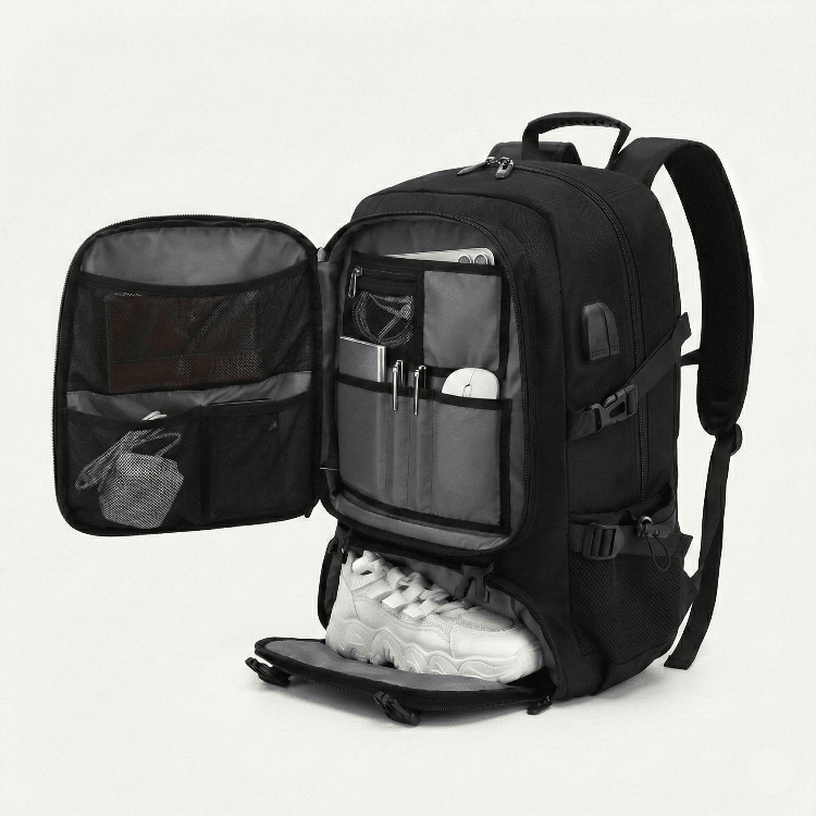 The Fortress: Large - Format Tech Backpack (35L / 50L) - Yond - 