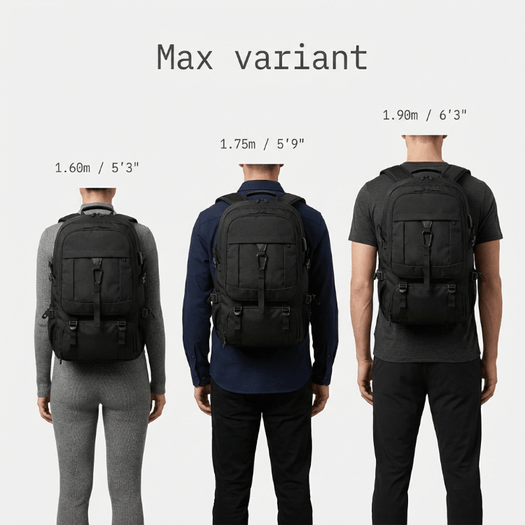 The Fortress: Large - Format Tech Backpack (35L / 50L) - Yond - 