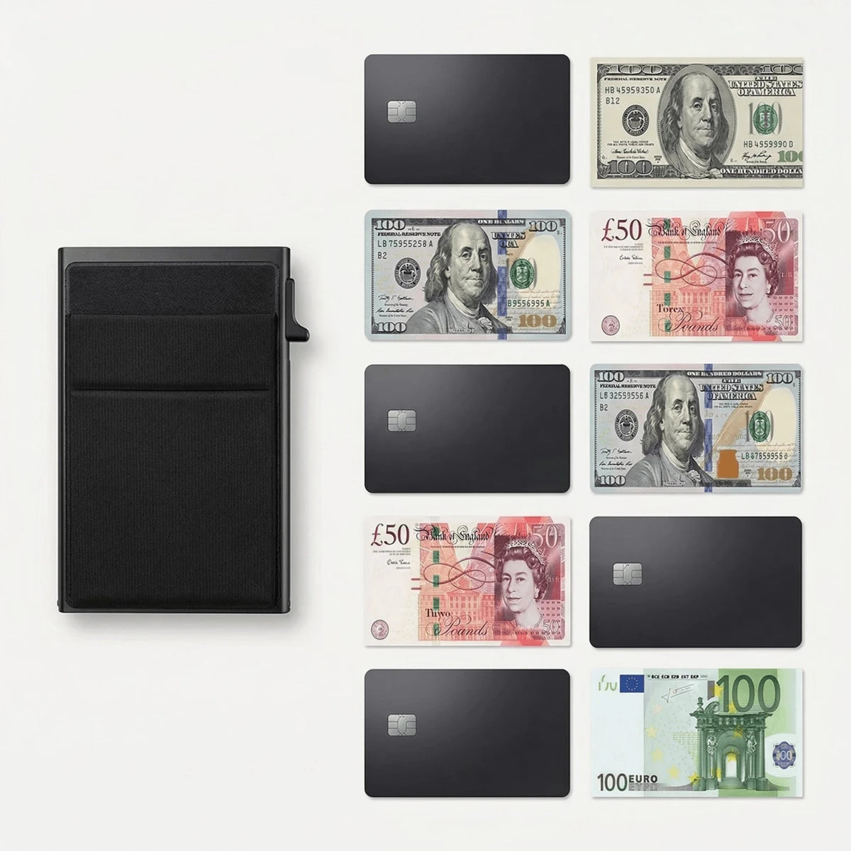 The Shield: RFID Minimalist Wallet - 6 Cards - Yond - 