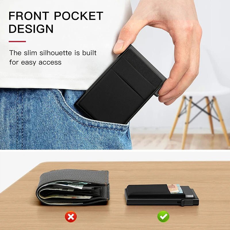 The Shield: RFID Minimalist Wallet - 6 Cards - Yond - 