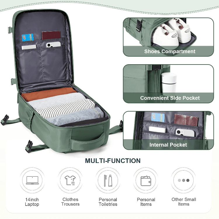 The Sizer: Precision Boarding Backpack (20L) - Yond