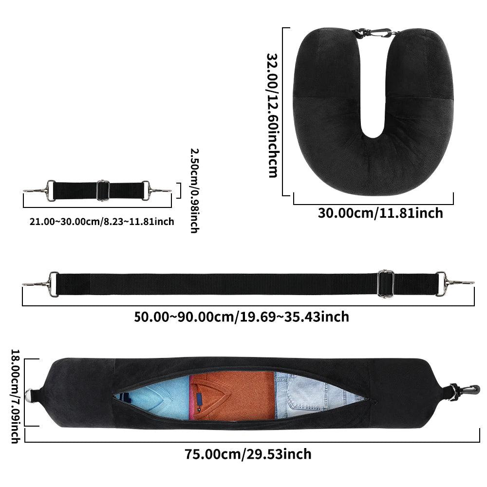 The Smuggler: Fillable Travel Pillow (8L) - Yond - 