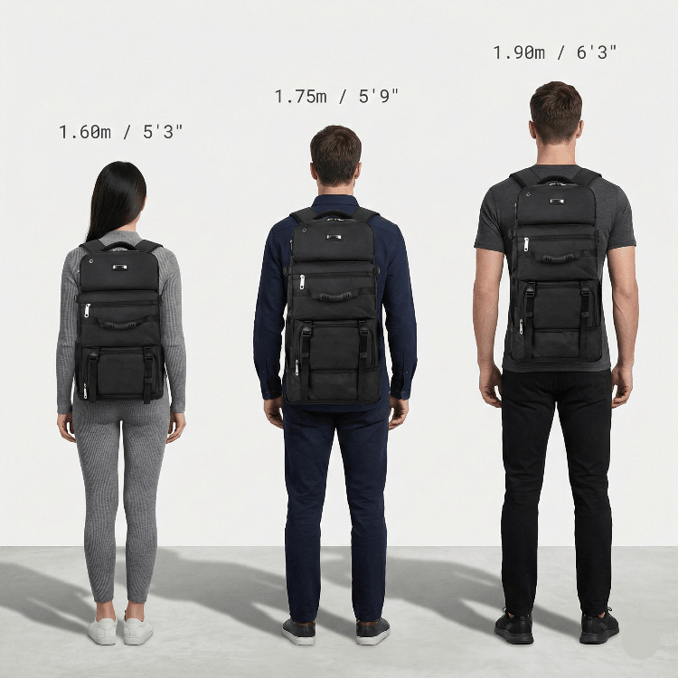 The Titan: Variable - Capacity Cargo Backpack (45L) - Yond - 