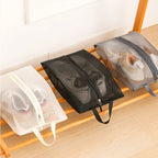 The Clarity Cube: Structured AirMesh Footwear Organizer - Yond