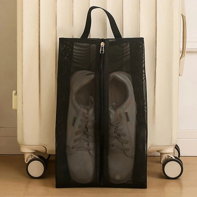 The Clarity Cube: Structured AirMesh Footwear Organizer - Yond
