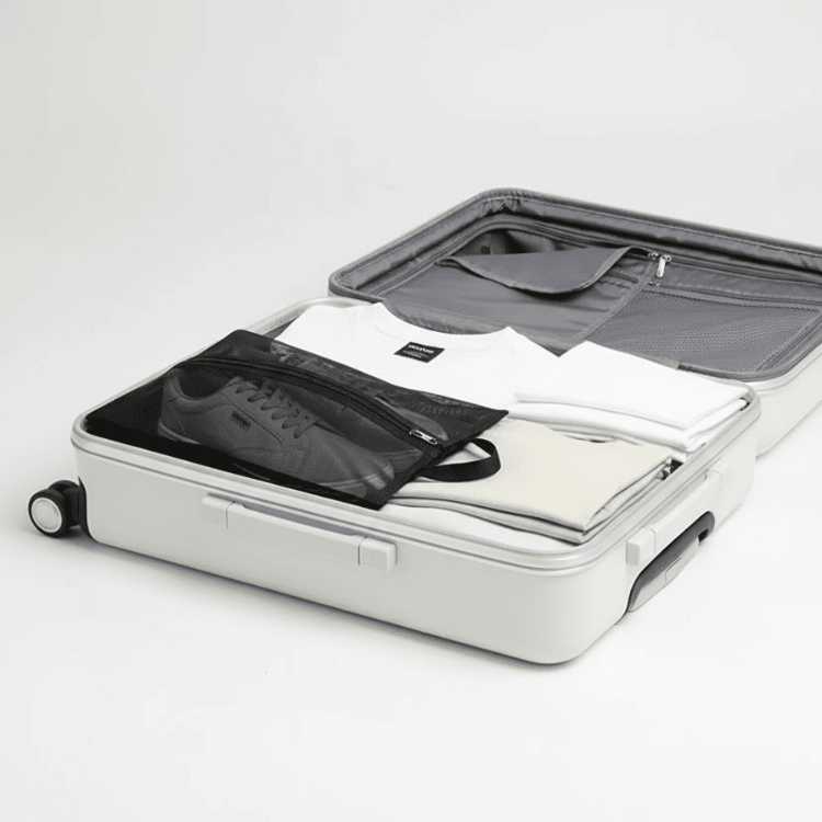 The Clarity Cube: Structured AirMesh Footwear Organizer - Yond