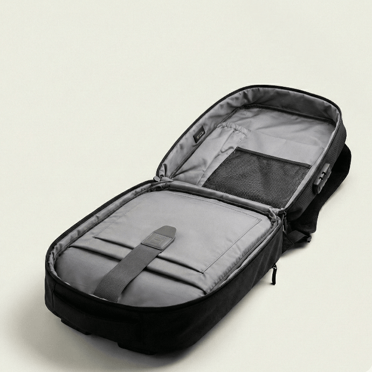 allintitle:travel tech backpack Executive Grey Stylish Bags The Vector: Expandable Hard-Shell Tech
